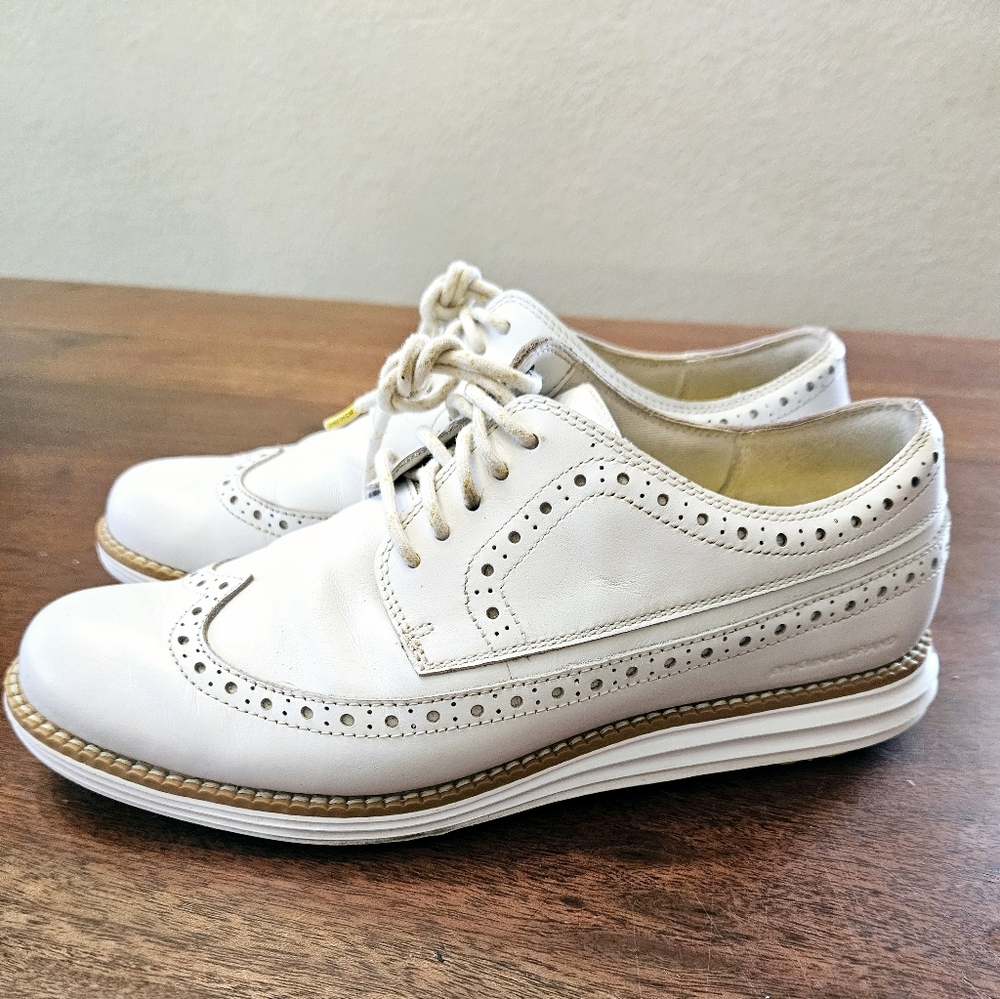 Cole Haan Zerogrand OG Wingtip Oxford Women's Golf Shoe. Size 8